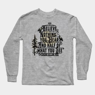 Gothic Nevermore Spooky Gate Long Sleeve T-Shirt